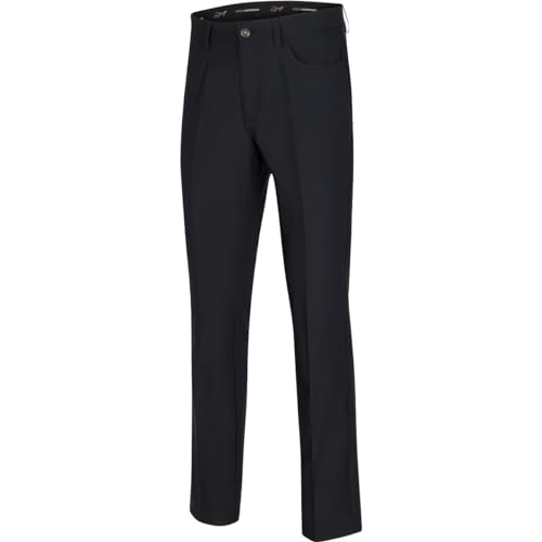 Greg Norman Men's Ml75 Microlux Pant, Black, W: 40" x L: 30" - Image 1