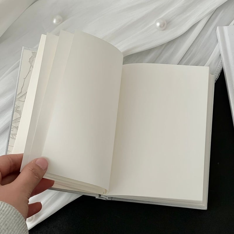 دفتر ملاحظات مقوى من سلسلة "القمر الساطع" بحجم A6، صفحات فارغة سميكة، مجلة إلهامية - Image 3