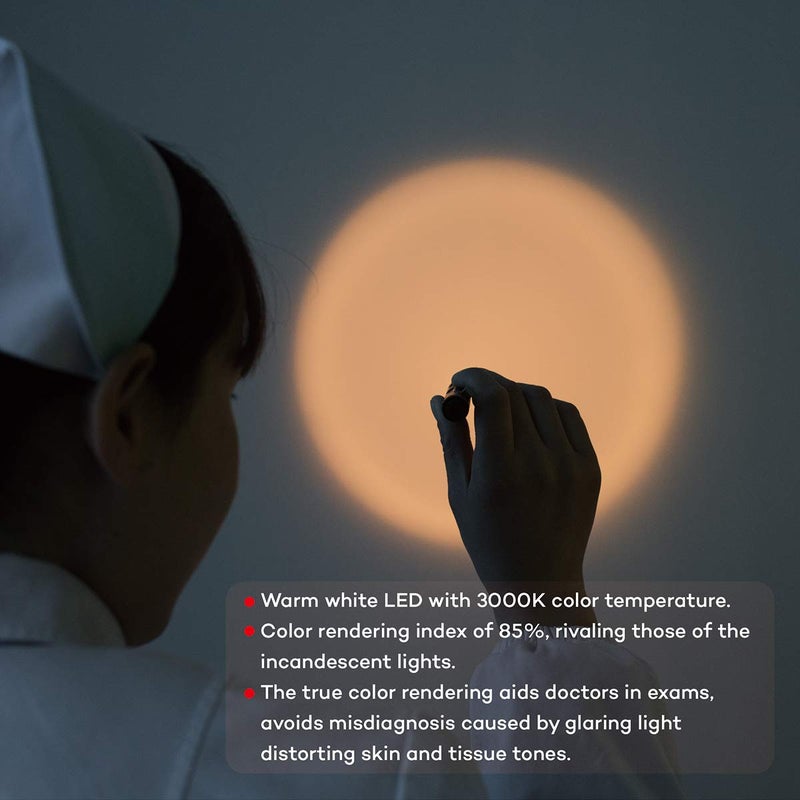 Weltool M6-Dr Diagnostic Medical Penlight No-Glare for Doctor Nurse Inspection Torch Medical Care Emergency Pocket Pen Light with Clip - Image 2