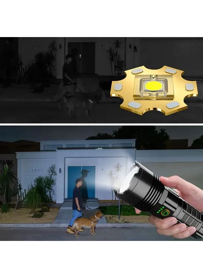 Super Light Chip Flashlight High Lumen 4 Mode USB Rechargeable For Night Mountaineering - Image 5