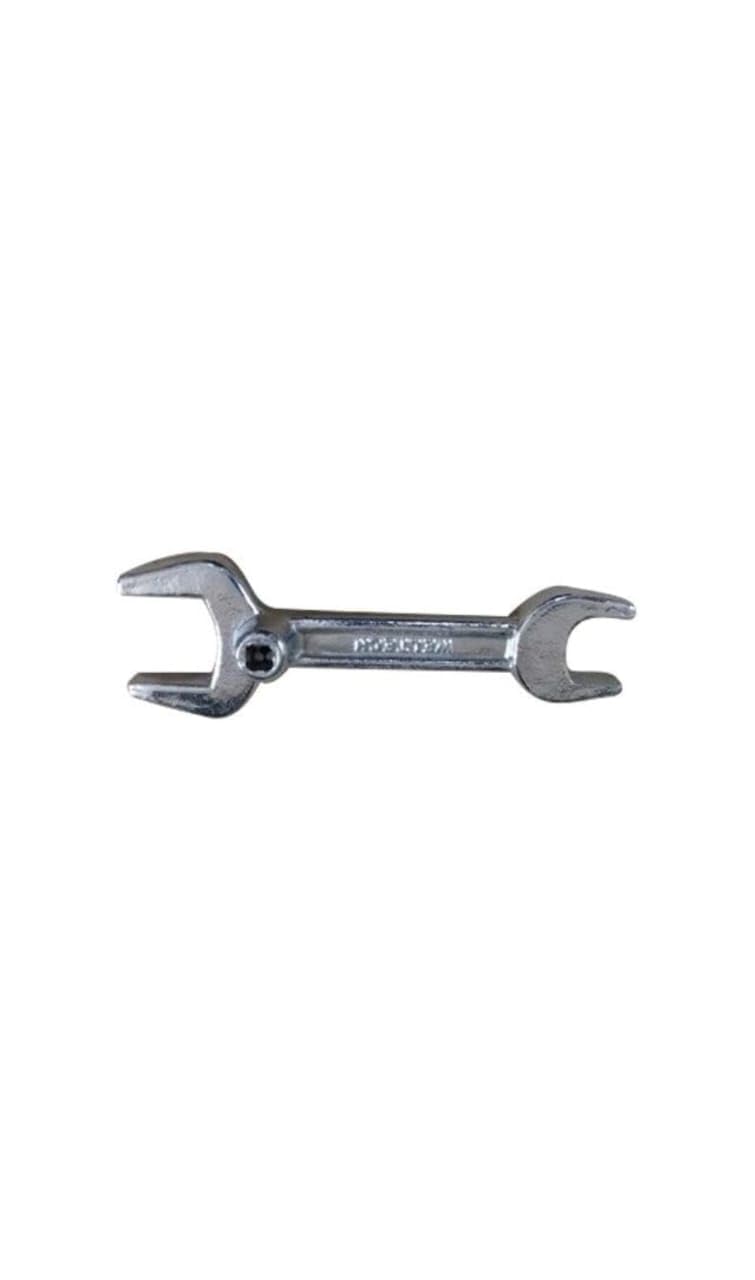 URMIT SURGICAL URMIT SURGICAL 2 in 1 Spanner Double Side Medical Oxygen Cylinder Key Oxygen Cylinder Wrench Key Double Sided Speciality Drop Forged Pack of 1 - Image 1