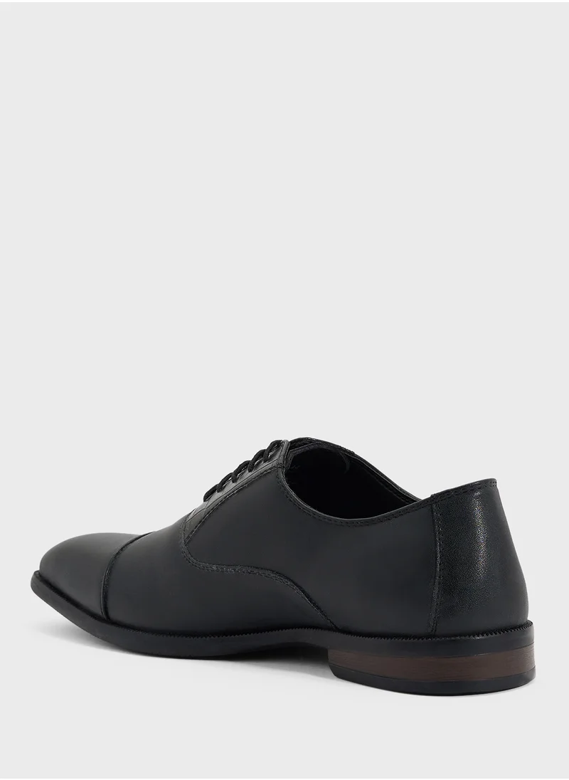 Robert Wood Croc Print Driver Loafers