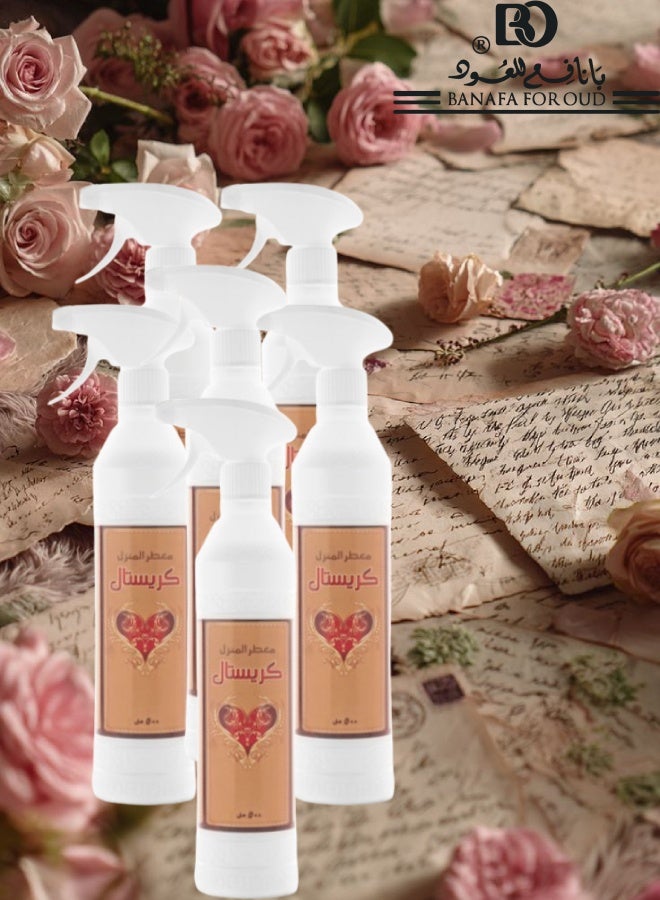 بانافع 6 قطع معطر منزل كريستال 500مل - Image 1