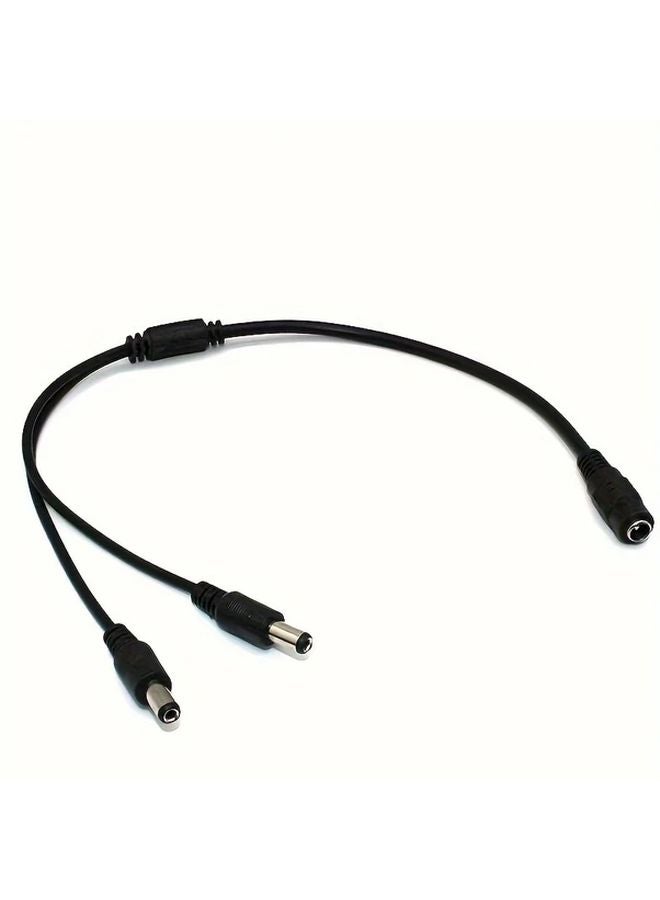 1TO2 Cable DC Female Dual Camera Power Splitter Security Surveillance Adapter - Image 4