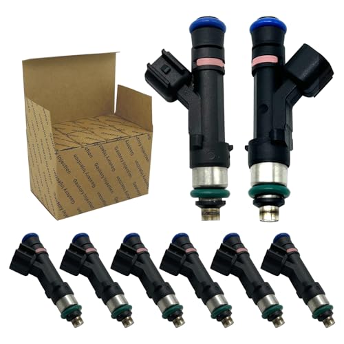 Gautory Fuel Injectors Compatible with 2007 2008 Ford Expedition 2007 2008 Lincoln Navigator 54L V8 Replace 0280158140 Set of 8 - Image 1