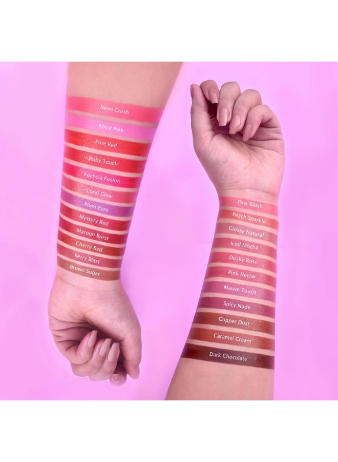 إيبا أحمر شفاه إيبا بيور ليبس المرطب للنساء - A36 كريم كراميل، 4 غرام | لمعان فائق، لمسة نهائية كريمية، وملمس ناعم | شفاه مرطبة | معزز بفيتامين هـ وزيت جوز الهند وزبدة الشيا | لون كثيف وصبغة غنية | مكياج الشفاه - Image 4