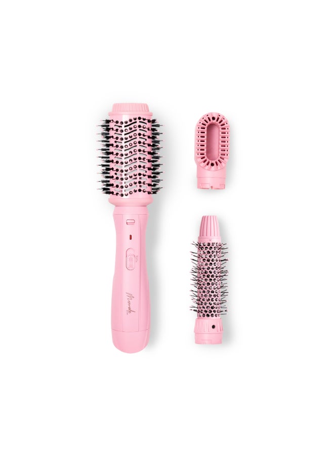 Mermade Hair Interchangeable Blow Dry Brush - Pink - Image 1