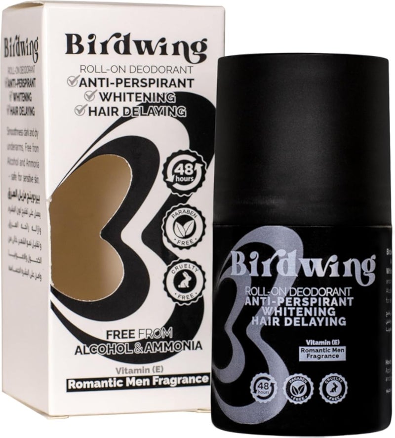 Birdwing Roll - On Deodorant - Romantic Men Fragrance