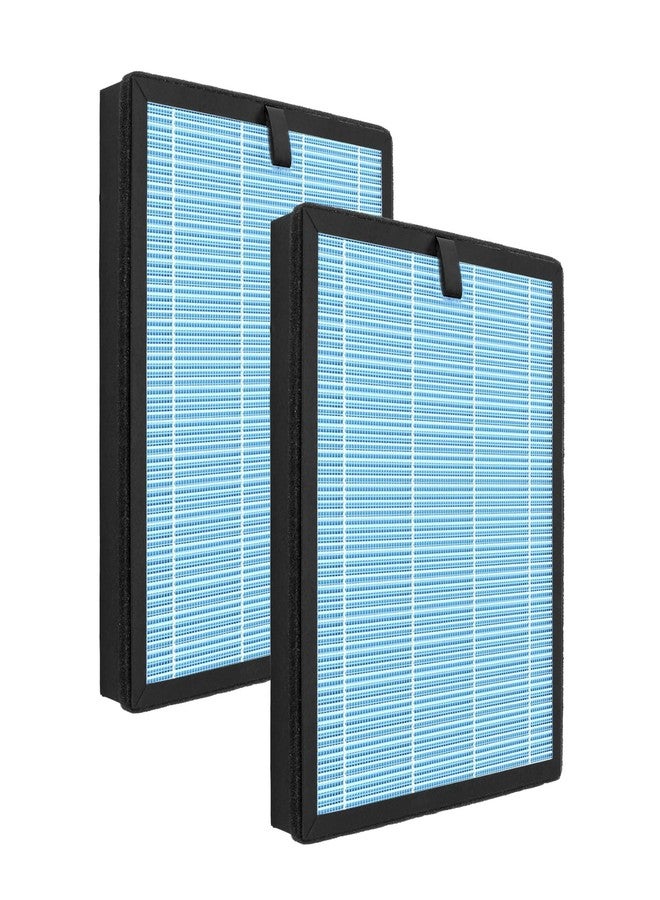 Netezza MJ005H Replacement Filter Fit For Pomoron MJ005H Air Purifier,4 in 1 True Filter for Dust Smoke Pet Dander, 2 Pack - Image 2