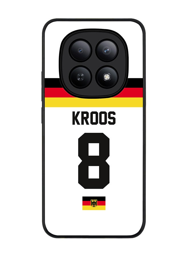 For Xiaomi Redmi Note 15 5G / Poco M8 Case,Slim fit Camera Protection, Shockproof Thin Phone cover  - Football - Germany,  Kroos