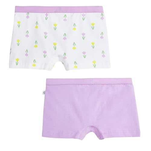 YouGotPlanB Cotton Trunks for Girls | Ages 4-16 | Stretchable Trunks for Kids | Snug-Fit | Perfect for Active Girls - Image 3