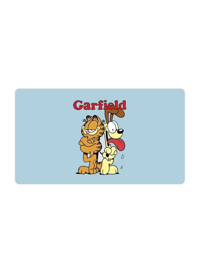 Anna 3D Garfield & Odie Anime Themed Anti-Slip Gaming Mouse Pad - 300x600x2mm - Image 1