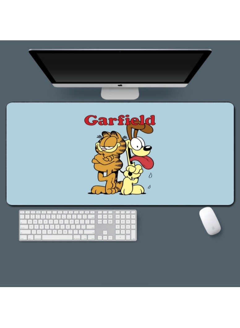 Anna 3D Garfield & Odie Anime Themed Anti-Slip Gaming Mouse Pad - 300x600x2mm - Image 3