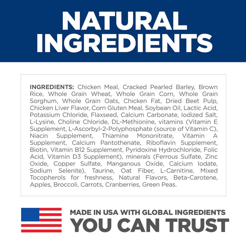 Hills Science Diet Adult 6 Chicken Meal Barley  Brown Rice Recipe Large Breed Dry Dog Food 33 lbs - Image 5