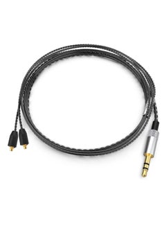 Hi-Fi MMCX Cable for Shure SE215 SE425 SE535 SE846 UE900 Black without wheat