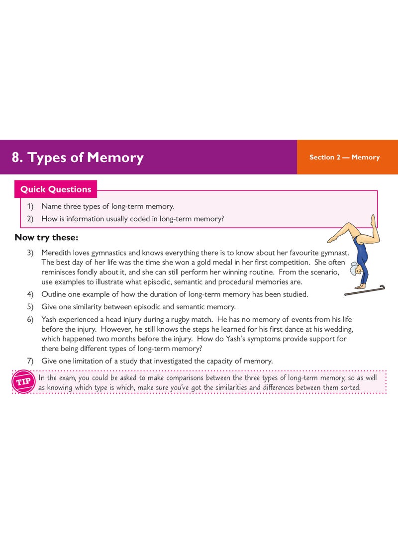 New A-Level Psychology AQA Revision Question Cards  - Image 3