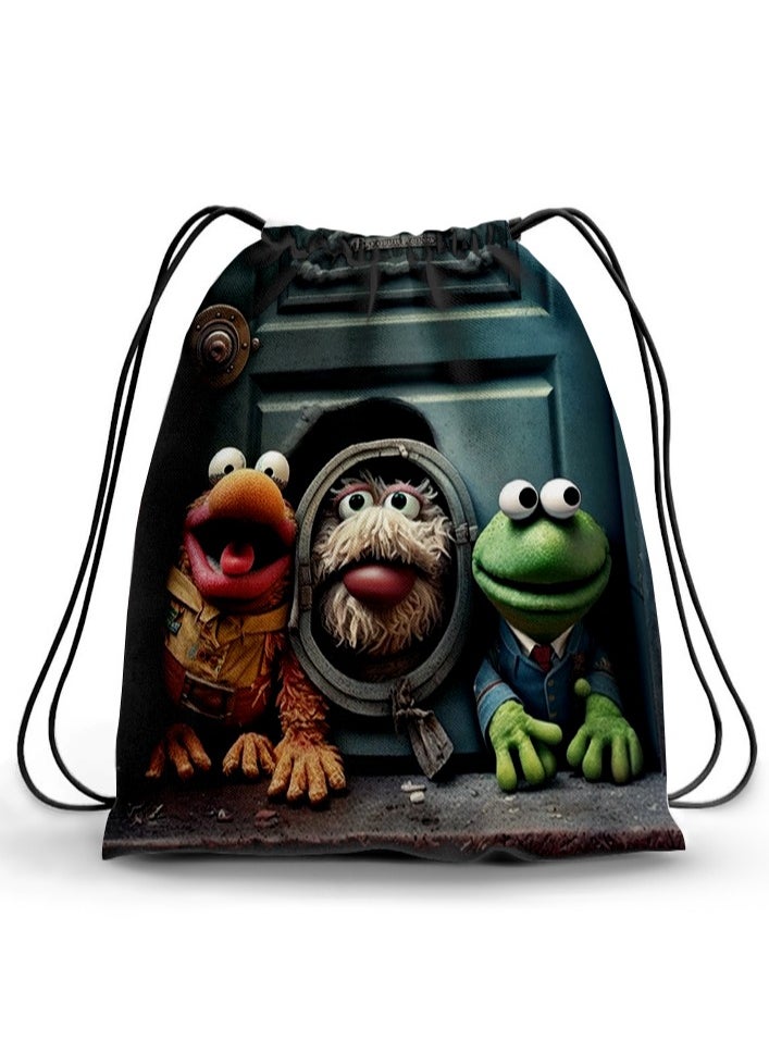 Tat - Drawstring Backpack - Image 1
