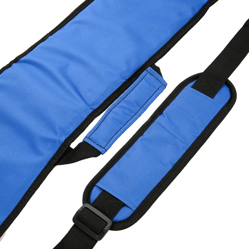 Kayak Paddle Storage Bag: Blue, Full Length Padded Protection - Nylon Divider, Clear Exterior Pouch For Kayak Accessories - Image 4