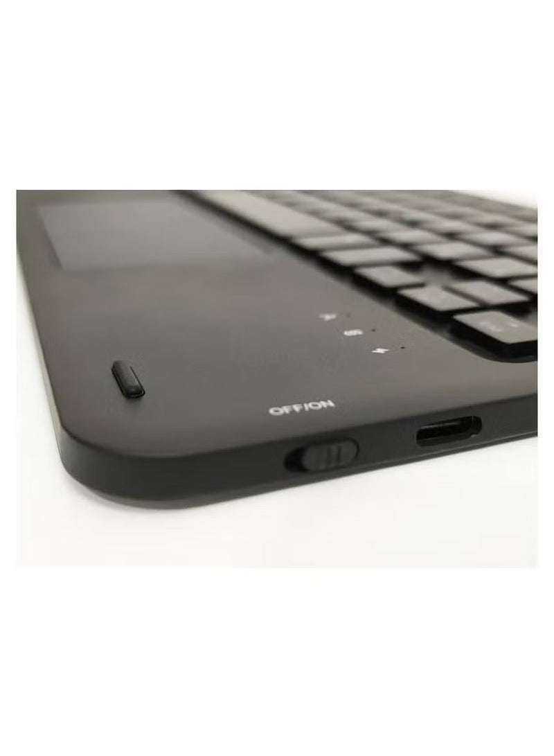 Bilingual Keyboard Case for Huawei MatePad 11 inch 2021/2023, Backlit, Multi-touch Trackpad, Flip Stand Case with Pencil Holder - Image 3