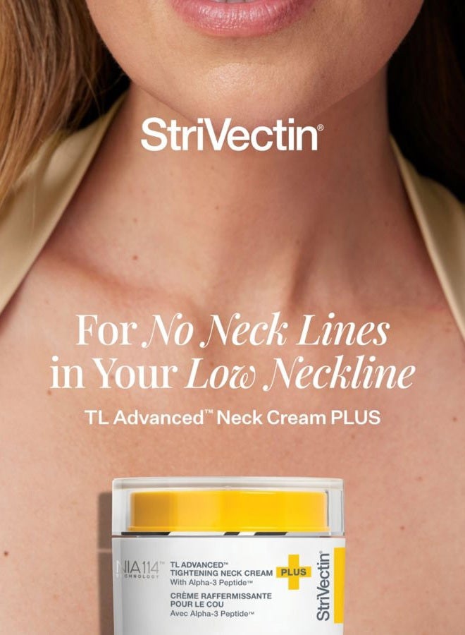 Strivectin TL Advanced Tightening Neck Cream PLUS - 3.4 oz - Tighten and Lift Neck Cream, Visibly Reduces Sagging and Crepey Skin, Improves Décolleté Lines and Wrinkles for Smooth, Youthful Skin - Image 3
