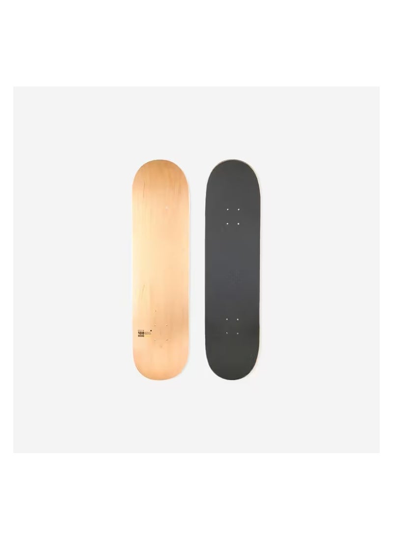 OXELO Maple Skateboard Deck with Grip DK100  - Image 1