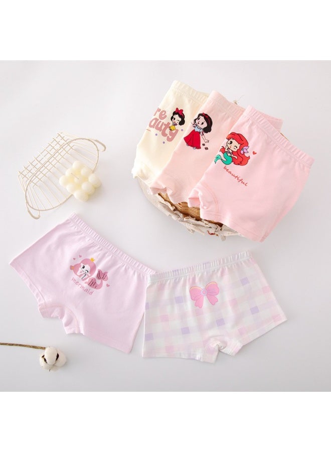 KUYING New Comfortable Skin friendly Breathable Underwear Set 0f 5