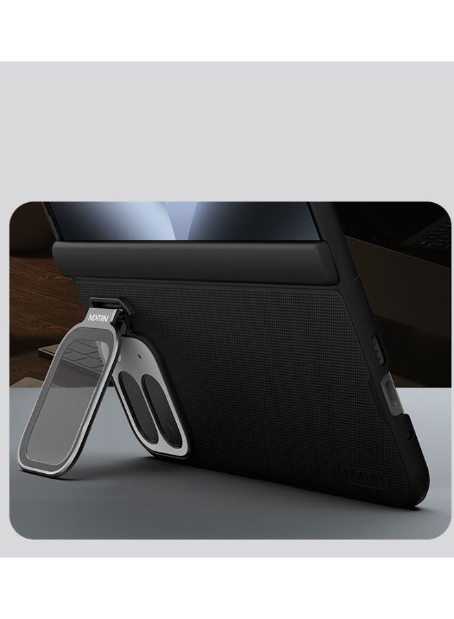 general CamShield Prop Case for Google Pixel 10 Pro Fold – Shockproof Dual-Layer Cover with Transparent Black Flip Lens Protection, Matte Anti-Slip Finish & Drop-Resistant Design - Image 5