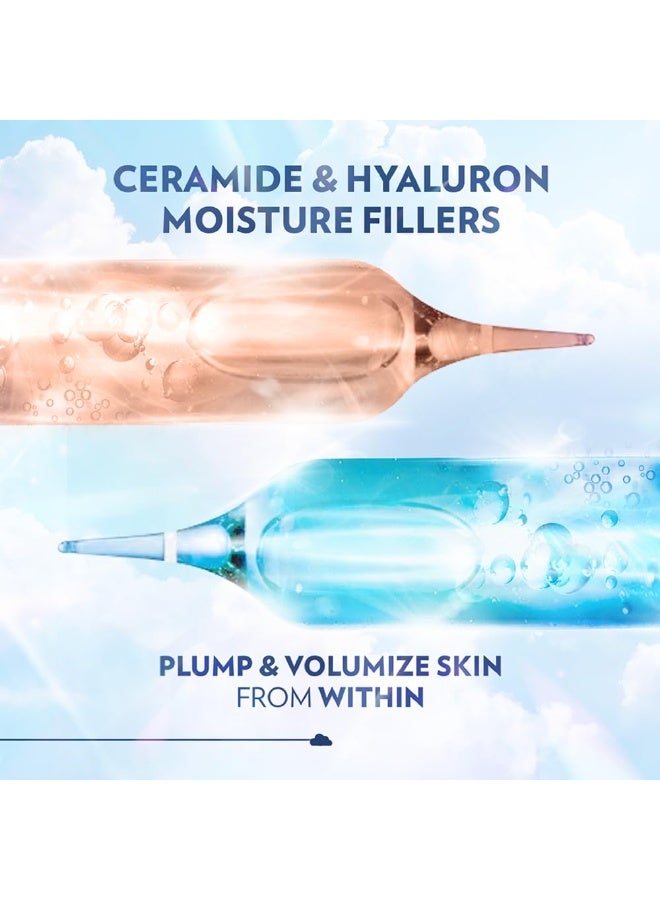 VASELINE Cloud Soft, Light Moisturiser, 100 ml, for Plump, Soft Skin, with Ceramides & Hyaluron Fillers, 10X Hydration Volume, Non-Sticky - Image 5