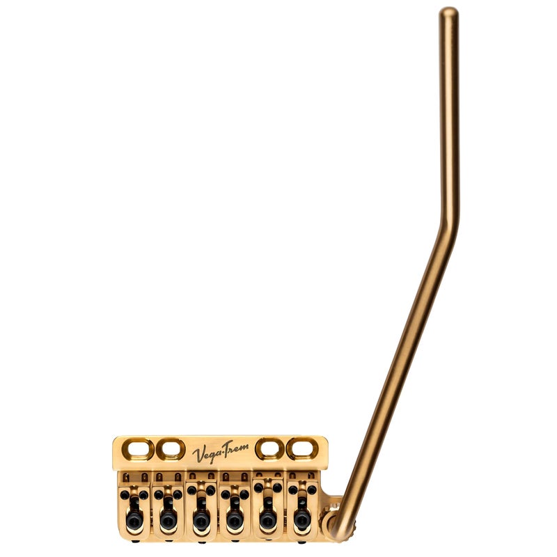 Vega Trem VegaTrem VT1 UltraTrem Standard 6Screw Stratocaster Guitar Tremolo Bridge For Strat No Mods Easy Installation Gold Right - Image 2