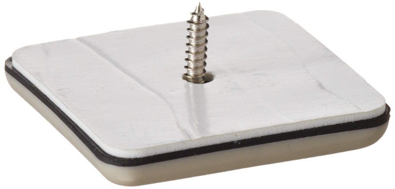 Shepherd Hardware 9244 218Inch Square Adhesive Slide Glide Furniture Sliders 4Pack Beige