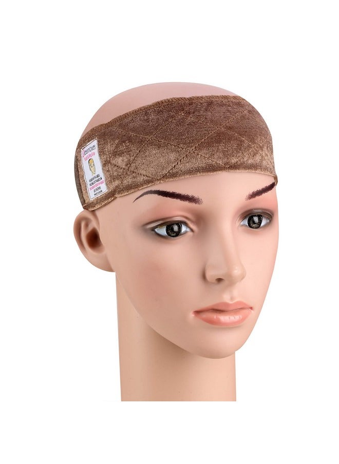 Dreamlover Deamlover Edge Saver Wig Headband Brown Wig Grip Headband 1 Piece  - Image 2