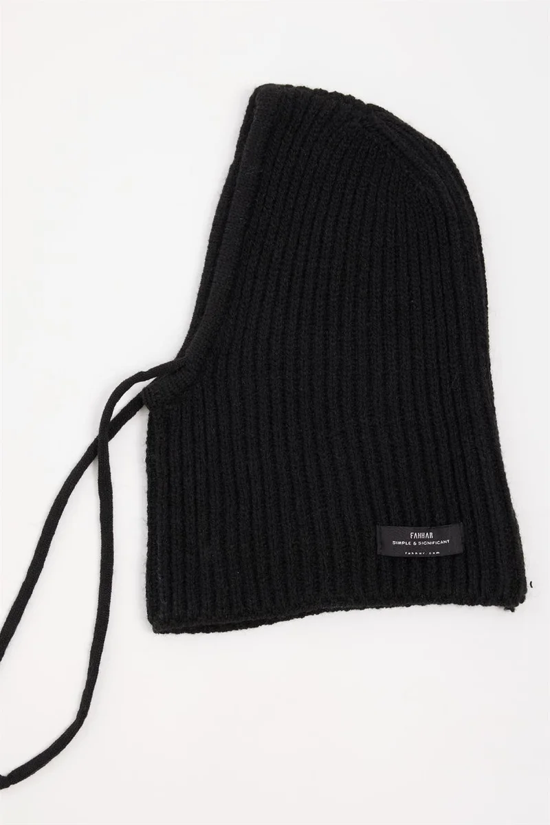 Fahhar Kids String Children's Snow Beret Black