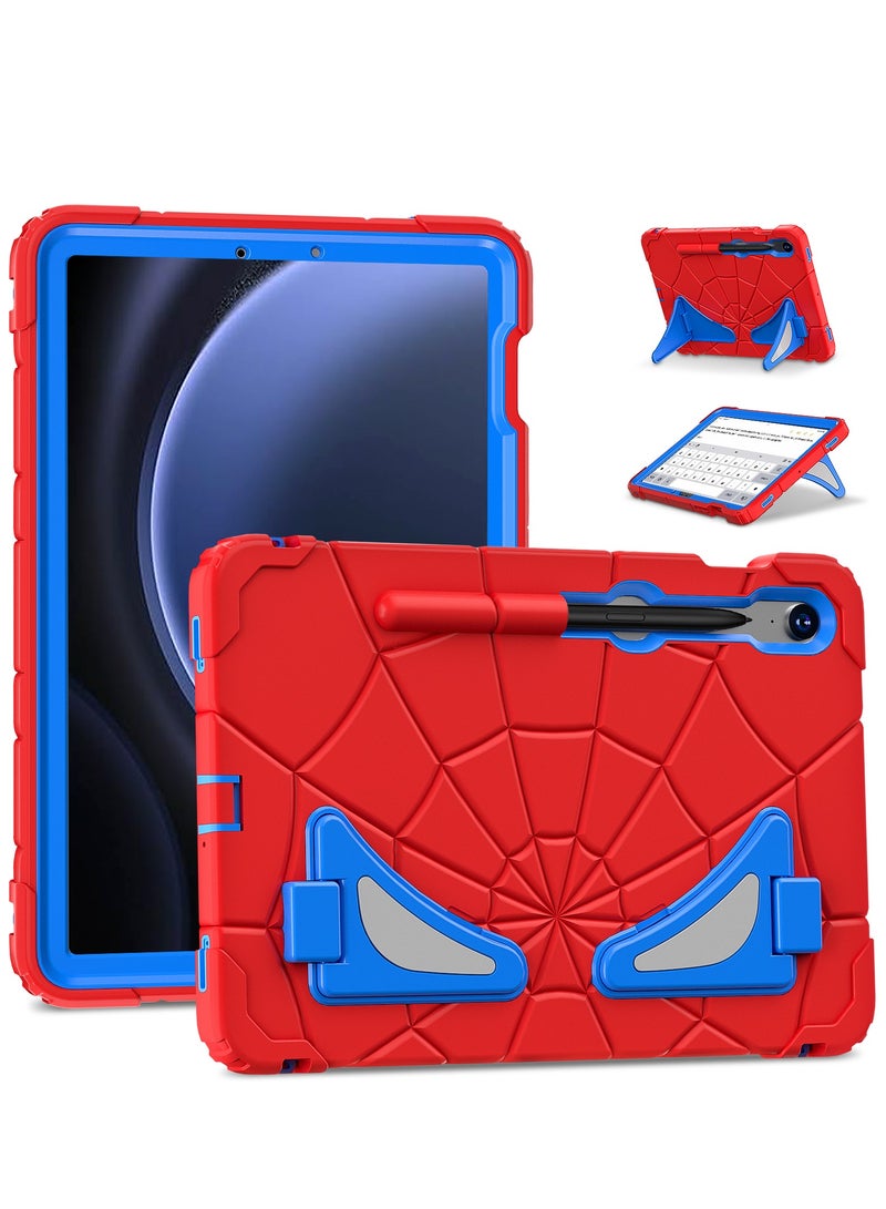 Case for Samsung Galaxy Tab S7/S8/S9(11-inch)/S9 FE(10.9-Inch) /S10 FE(11-Inch) Shockproof Protective Cover with Pencil Holder Shoulder Strap Kickstand for Kids Children - Image 1