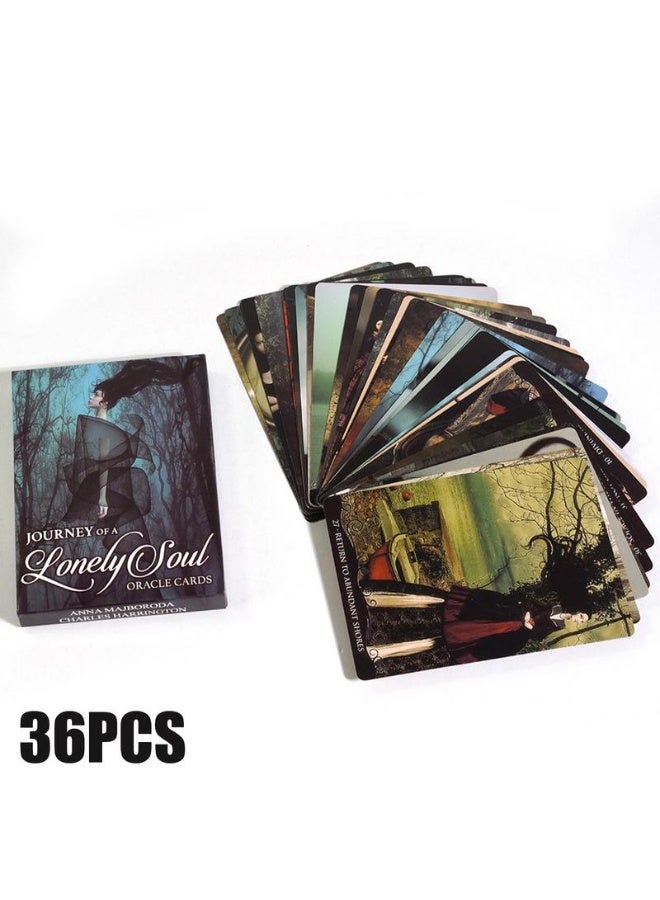 NIBEMINENT The Journey of the Lonely Soul - Magic Cards - Tarot Deck Set - Destiny Prediction Game - Sensing Tool - 36 Card Set - Suitable for all skill levels - Tarot Card Price History - Image 2