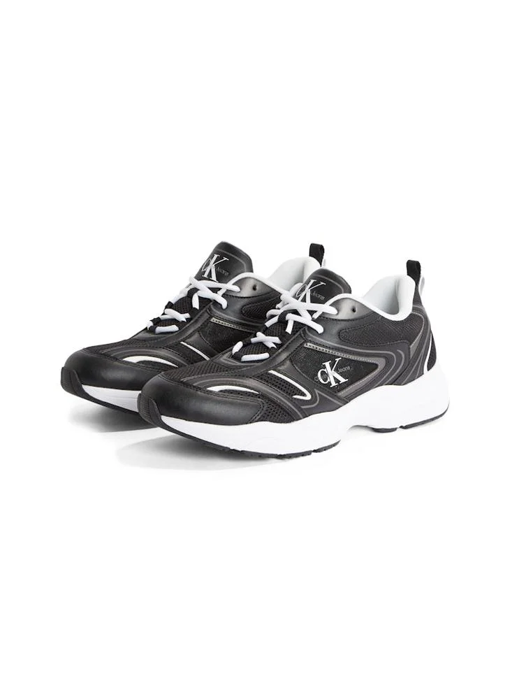 Calvin Klein Jeans Retro Tennis Lace Up Low Top Sneakers