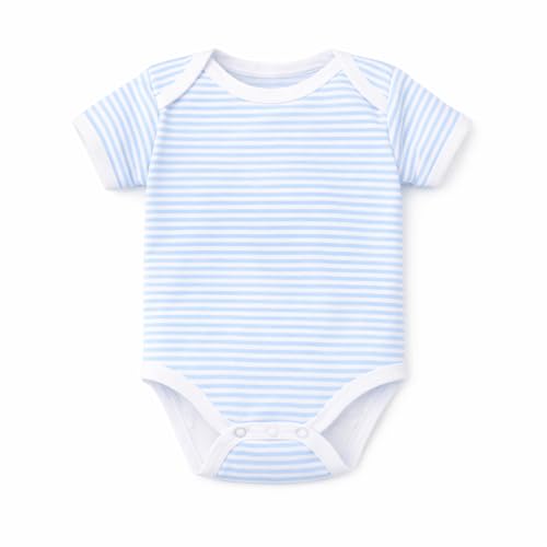 EIO Newborn Baby Cotton Romper Sleepsuit | Half Sleeve Jumpsuit Bodysuit for Boys & Girls | Soft Breathable Baby Clothes Combo Pack - Image 3