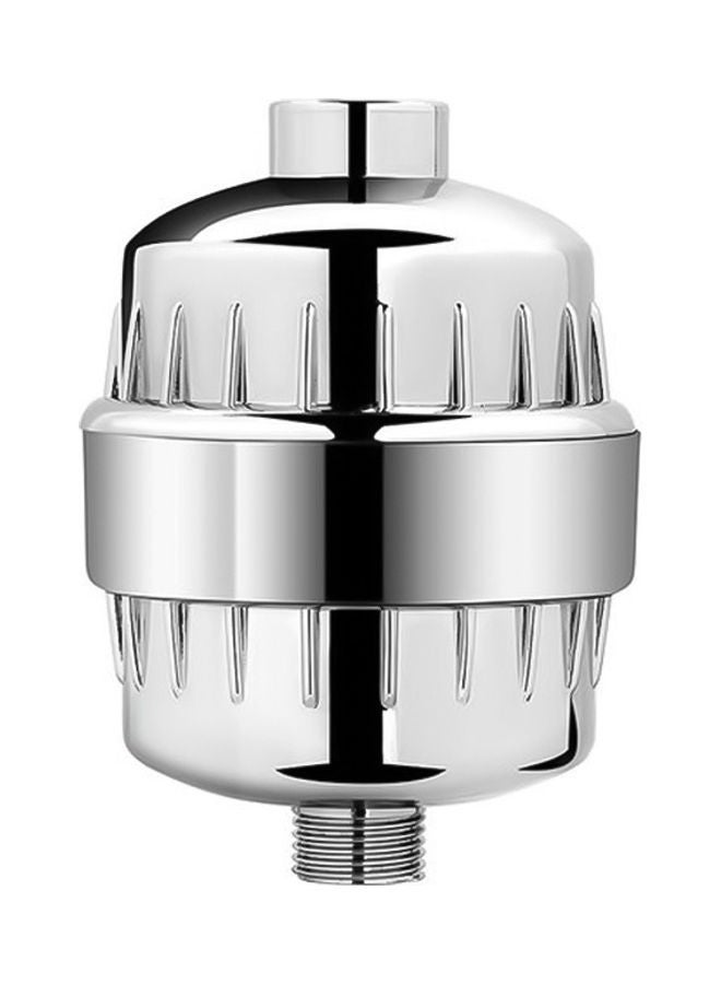 NIBEMINENT High Output Universal Shower Filter Kit Silver 8.5x8.5x12cm - Image 1
