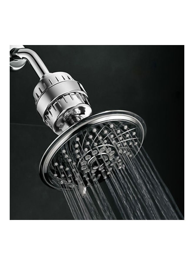 NIBEMINENT High Output Universal Shower Filter Kit Silver 8.5x8.5x12cm - Image 5