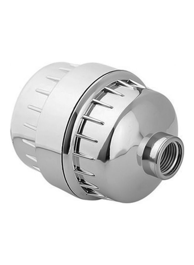 NIBEMINENT High Output Universal Shower Filter Kit Silver 8.5x8.5x12cm - Image 2