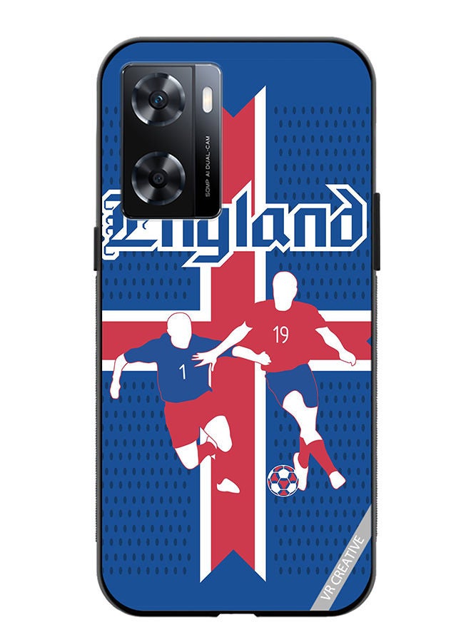 VR CREATIVE Protective Case Cover For OnePlus Nord N20 SE Sports Soccer Football England Design Multicolour - Image 1