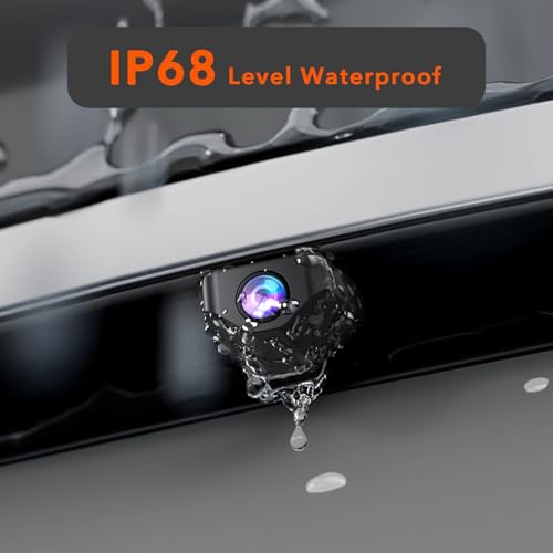 WOLFBOX Upgraded WDR Rear Camera for G840S / G840H / G930 / G850, 1080P Waterproof AHD Car Rear View Camera - Image 3