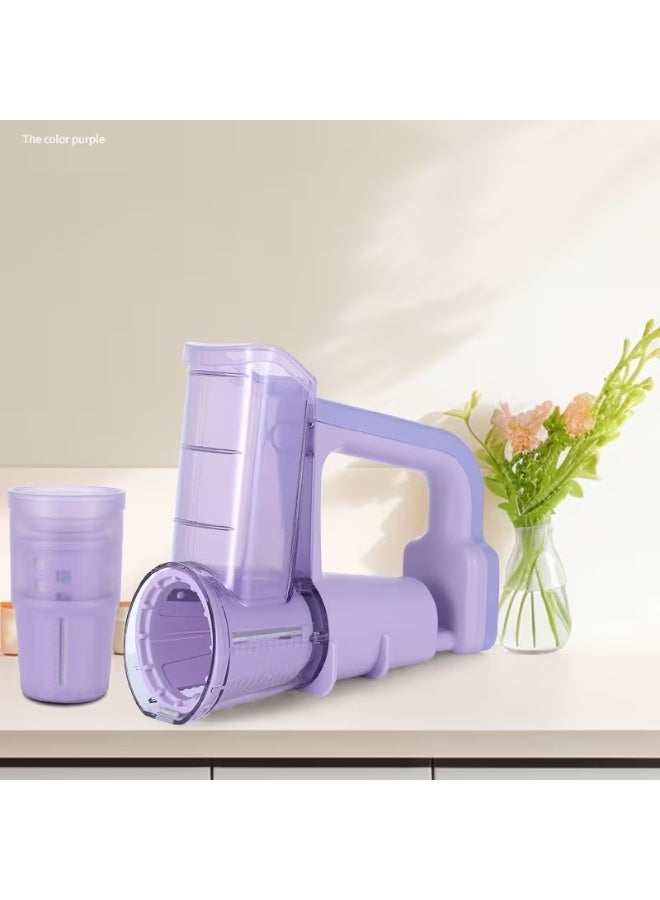 MOCOM Cordless Electric Handheld Food Processor & Salad Maker – 2000mAh Rechargeable Vegetable Chopper, Multifunctional Drum Slicer, French Fry Cutter, Potato Slicer, Vegetable Dicer with 3 Interchangeable Blades – Portable USB Charging Mini Electric Slicer for Fruits, Veggies, Nuts, Meal Prep, Camping & Home Kitchens - Image 2