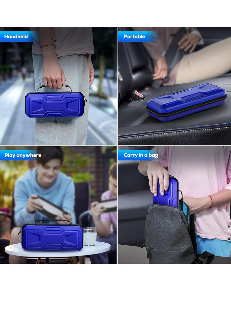 Accessories Bundle for Playstation Portal, Carrying Case and Hard PC Clear Cover Case with Tempered Glass Screen Protector, Protective Cover Case and Hard Shell Portable Travel Handbag for Ps Portal - Image 5