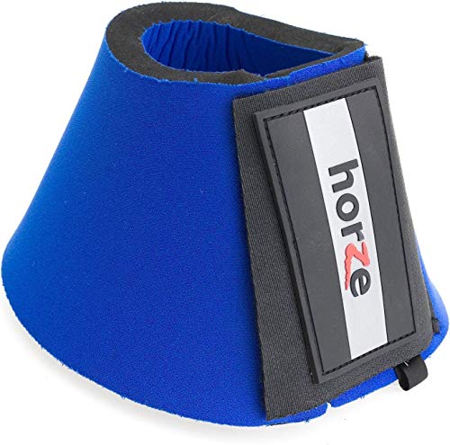 HORZE Pro Overreach Bell Boots for Horses Neoprene Pair with Quick Wrap Closure Durable Horse Leg Protection for Training Turnout and Trail Rides Shock Absorbing Horse Hoof Boots in - Image 3