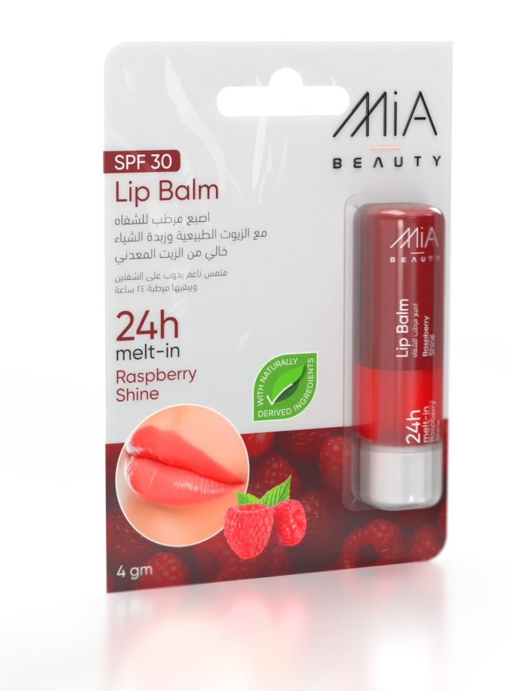 Mia MIA Lip Balm Raspberry 4gm 