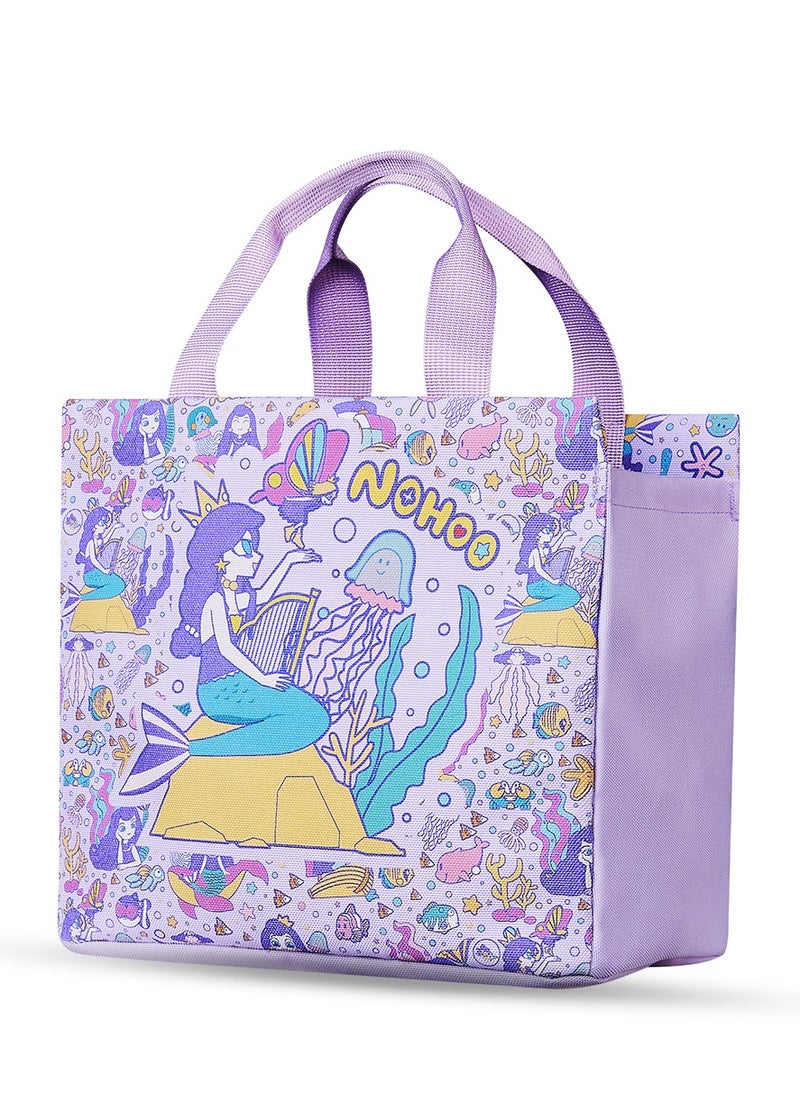 Kids 16 Inch School Bag With Handbag Combo Mermaid - Purple - pzsku/Z11D0AB3970E2A5255DFCZ/45/_/1708000220/505373bd-416d-4b1d-8a8b-3b64398ecce7