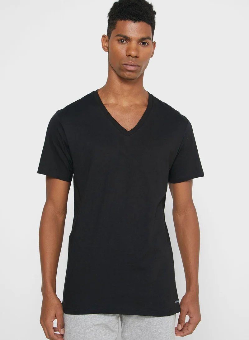 CALVIN KLEIN 3 Pack V-Neck T-Shirt