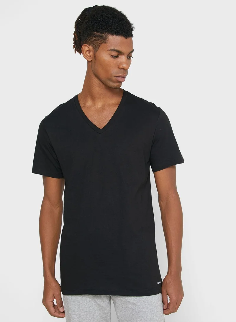 CALVIN KLEIN 3 Pack V-Neck T-Shirt