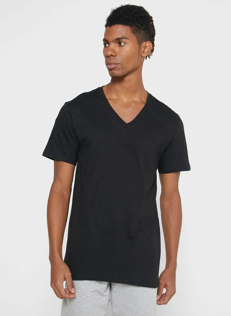 CALVIN KLEIN 3 Pack V-Neck T-Shirt