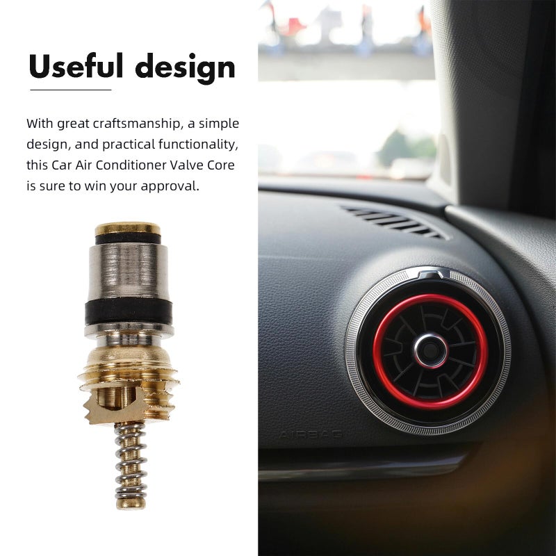 مجموعة صمام R134a مع ساق الصمام لصيانة نظام تبريد السيارات - Image 4